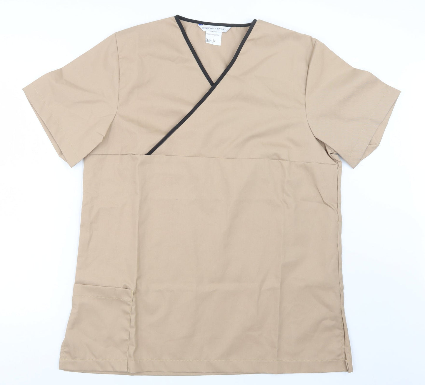 Wearwell Womens Beige   Tunic T-Shirt Size L  - Work