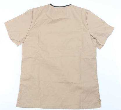 Wearwell Womens Beige   Tunic T-Shirt Size L  - Work