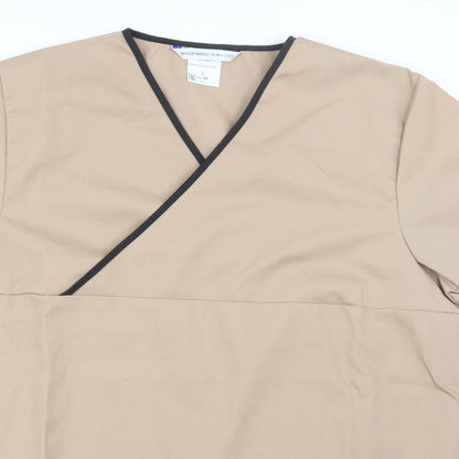 Wearwell Womens Beige   Tunic T-Shirt Size L  - Work