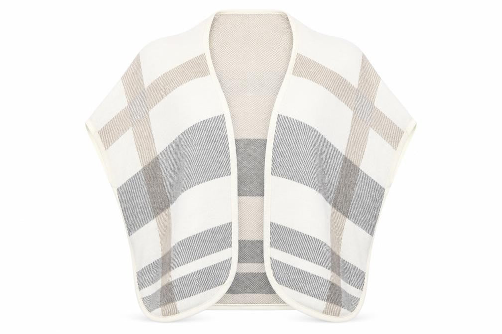 Womens UK Size One Size New Look Beige Cape Jumper