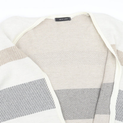 Womens UK Size One Size New Look Beige Cape Jumper