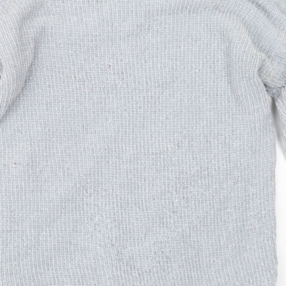 Womens UK Size 12 Studio Blue Pullover Jumper