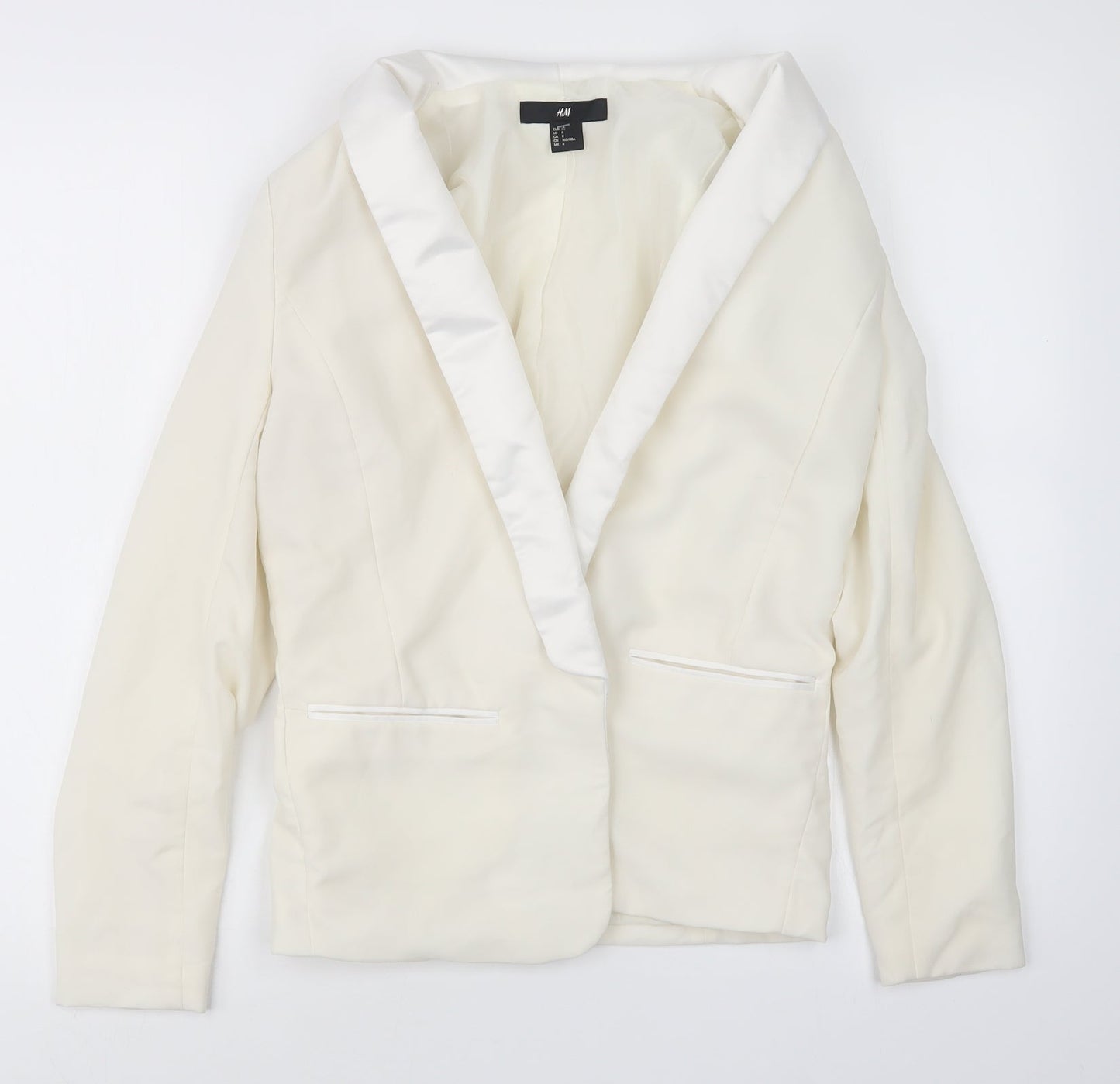 H&M Womens Ivory   Jacket  Size 10