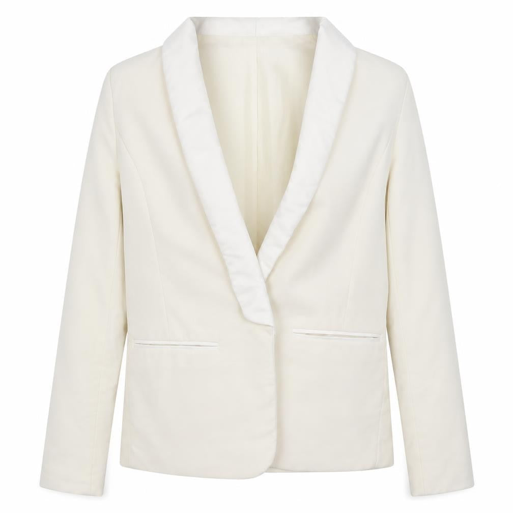 Womens UK Size 10 H&M Ivory Jacket