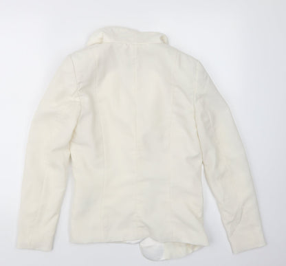 H&M Womens Ivory   Jacket  Size 10