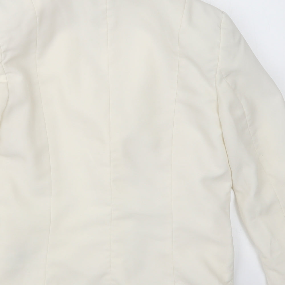 H&M Womens Ivory   Jacket  Size 10