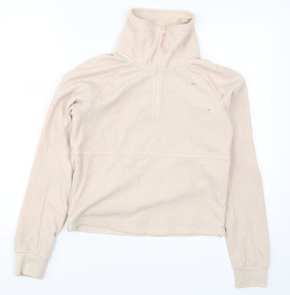 H&M Womens Beige  Flannel Jacket  Size XS