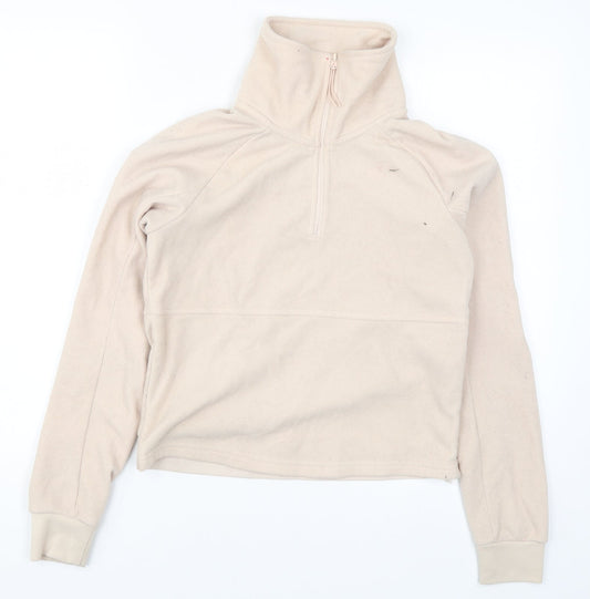 H&M Womens Beige  Flannel Jacket  Size XS