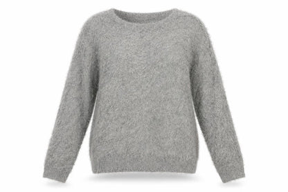 Womens UK Size 10 ESMARA Grey Pullover Jumper