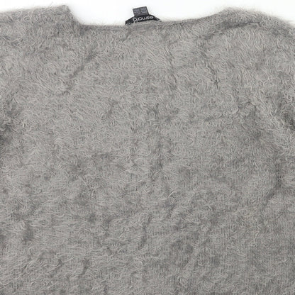 Womens UK Size 10 ESMARA Grey Pullover Jumper