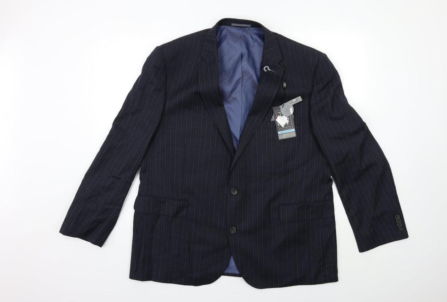 Mens UK Size 46 Taylor & Wright Regular Blue Suit Jacket