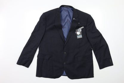 Mens UK Size 46 Taylor & Wright Regular Blue Suit Jacket