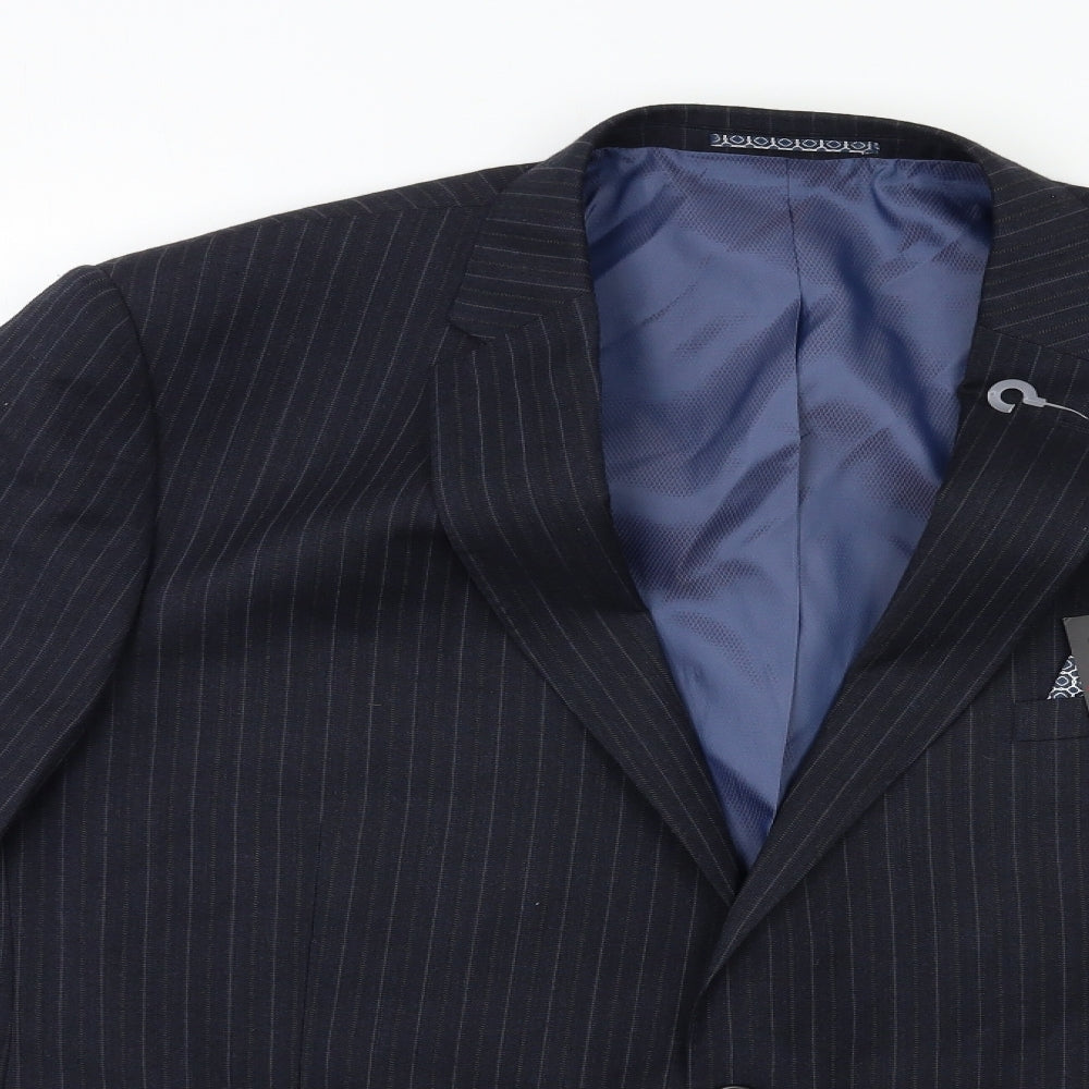 Mens UK Size 46 Taylor & Wright Regular Blue Suit Jacket