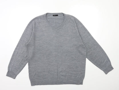Cedar Wood State Mens Grey  Knit Pullover Jumper Size L