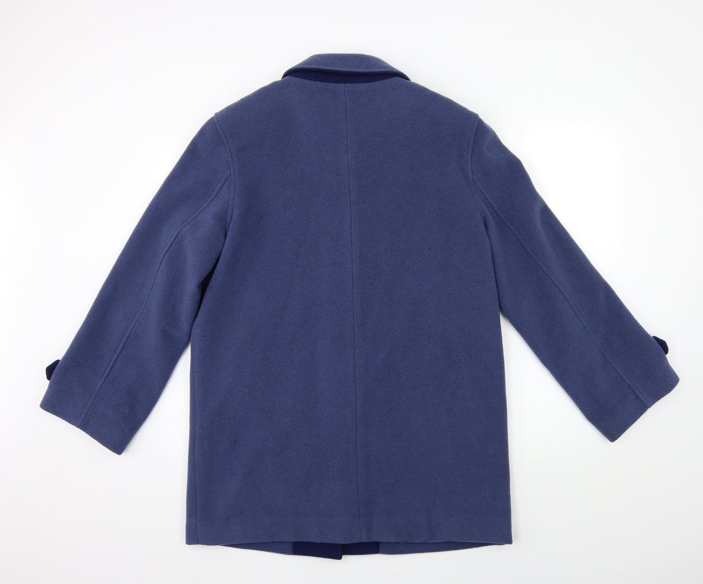 Womens UK Size 12 EWM Blue Overcoat