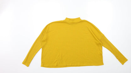 Womens UK Size M H&M Yellow Pullover Jumper