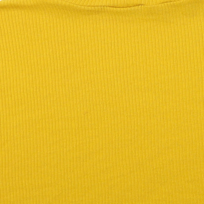 Womens UK Size M H&M Yellow Pullover Jumper