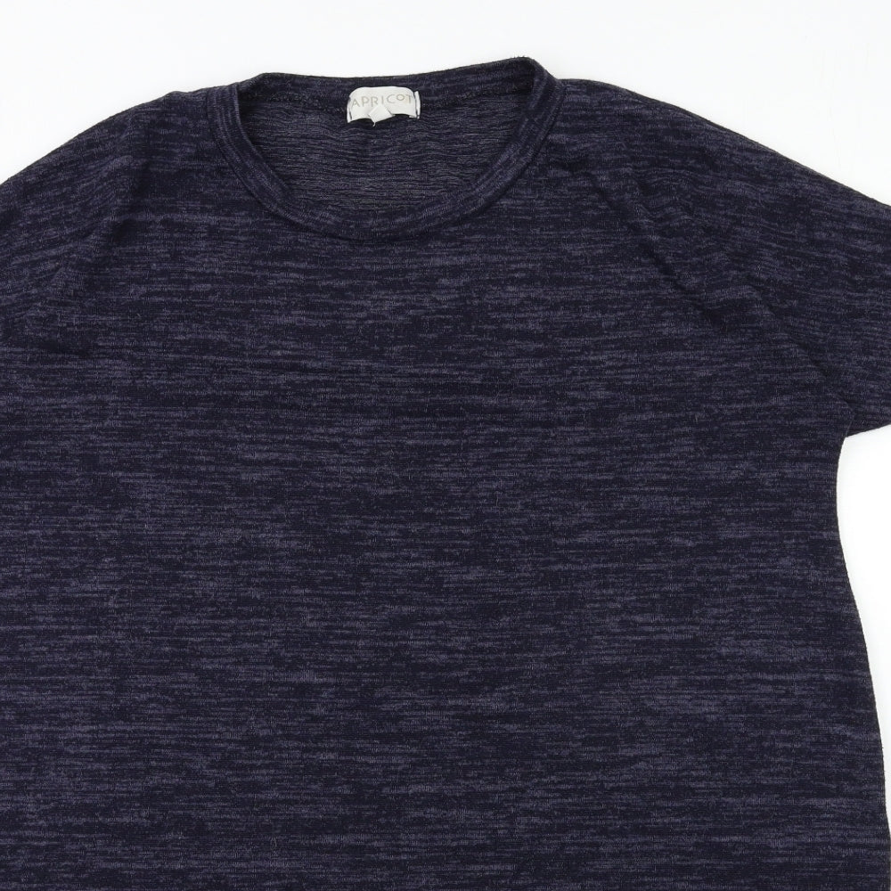 Apricot Womens Blue  Knit Pullover Jumper Size S