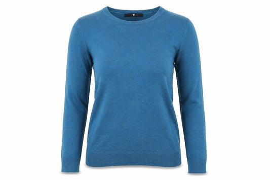 Womens UK Size 10 Very Blue Pullover Jumper