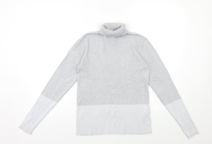 Debenhams Womens Grey  Knit Pullover Jumper Size 10