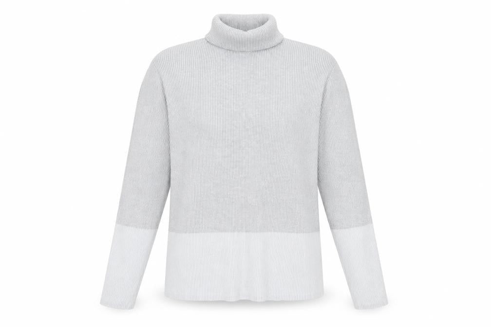 Womens UK Size 10 Debenhams Grey Pullover Jumper