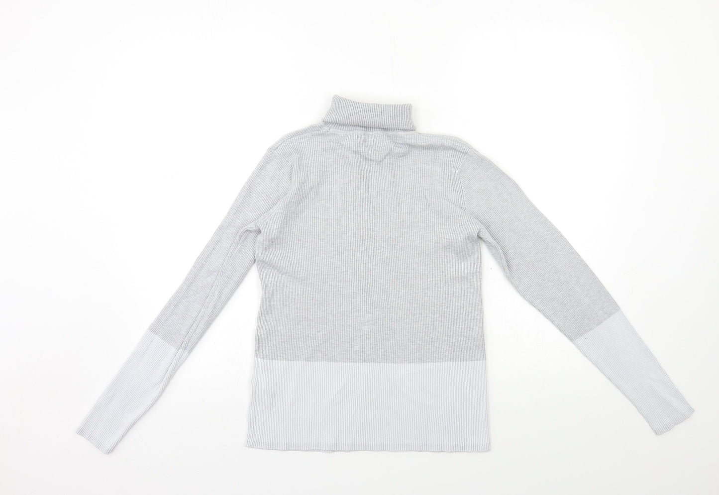 Debenhams Womens Grey  Knit Pullover Jumper Size 10