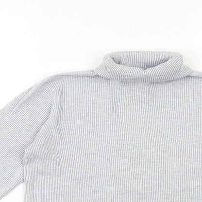Debenhams Womens Grey  Knit Pullover Jumper Size 10
