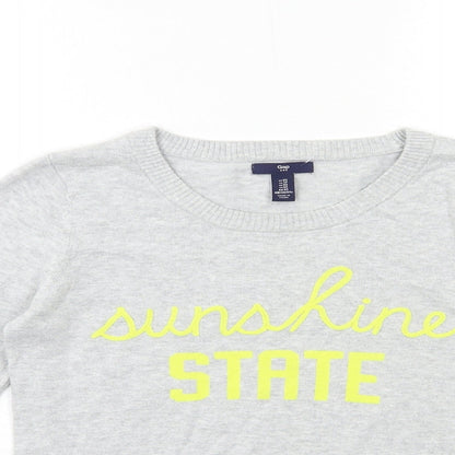 Gap Womens Grey  Knit Pullover Jumper Size XS