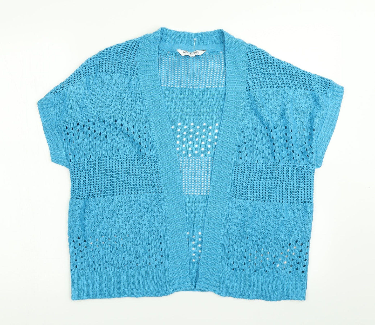 Womens UK Size 16 The Collection Blue Cardigan Jumper