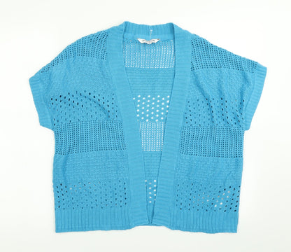 Womens UK Size 16 The Collection Blue Cardigan Jumper