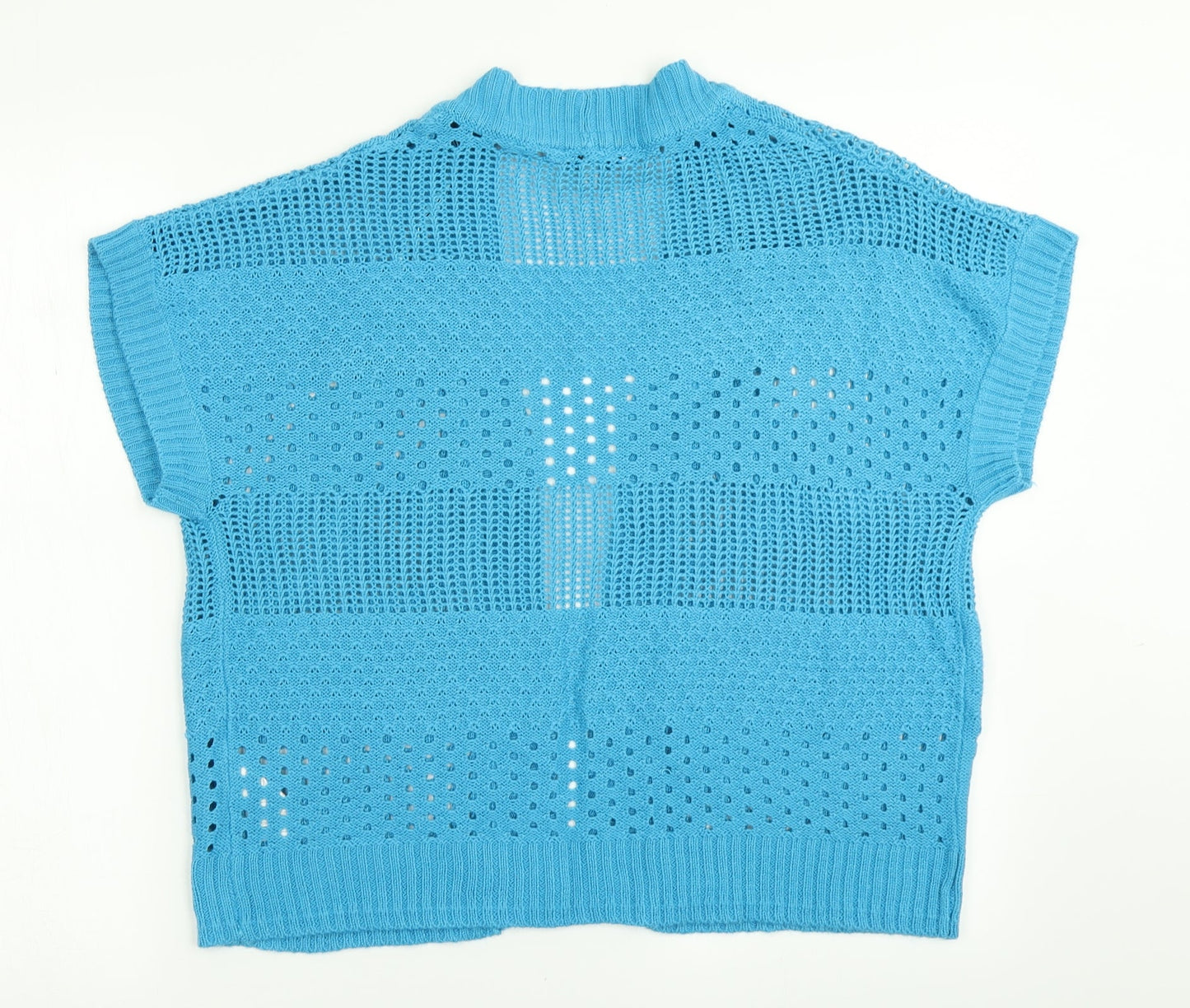 Womens UK Size 16 The Collection Blue Cardigan Jumper