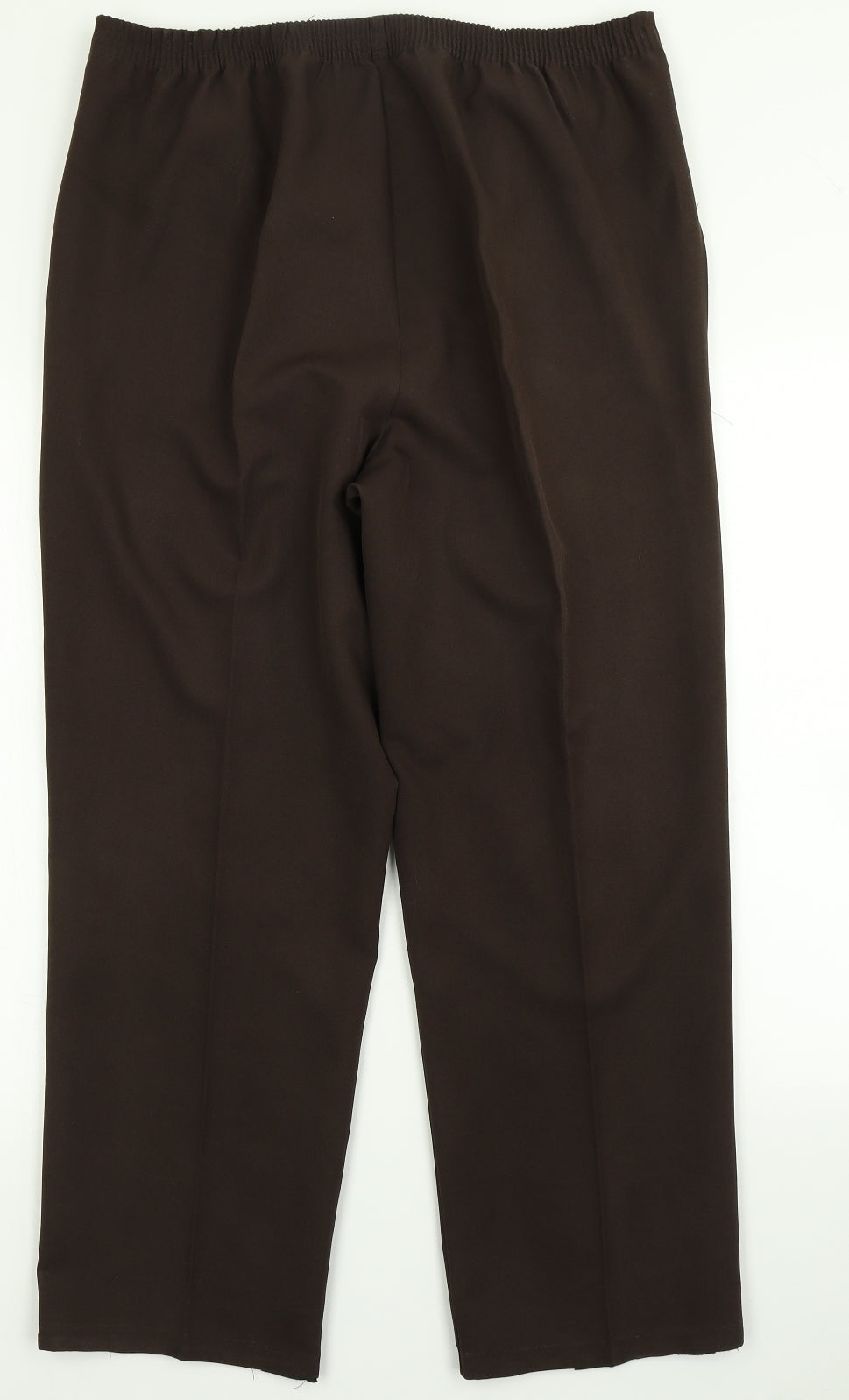 Bm  Womens Brown   Dress Pants Trousers Size 16 L26 in