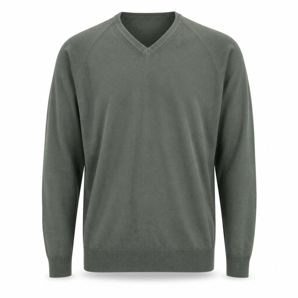 Mens UK Size S BHS Green Pullover Jumper