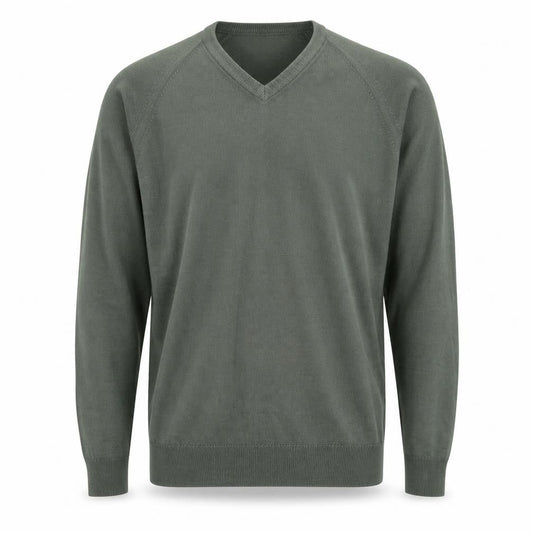 Mens UK Size S BHS Green Pullover Jumper