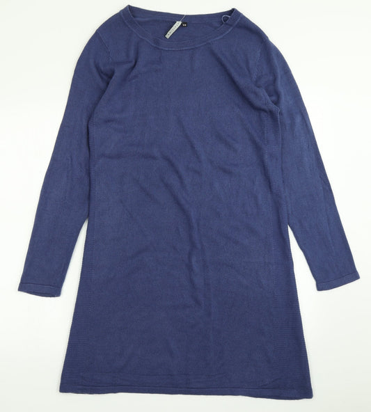 Intuition Womens Blue  Knit Fit & Flare  Size 16