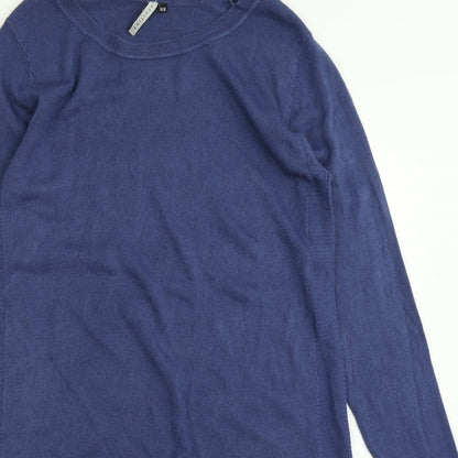 Intuition Womens Blue  Knit Fit & Flare  Size 16
