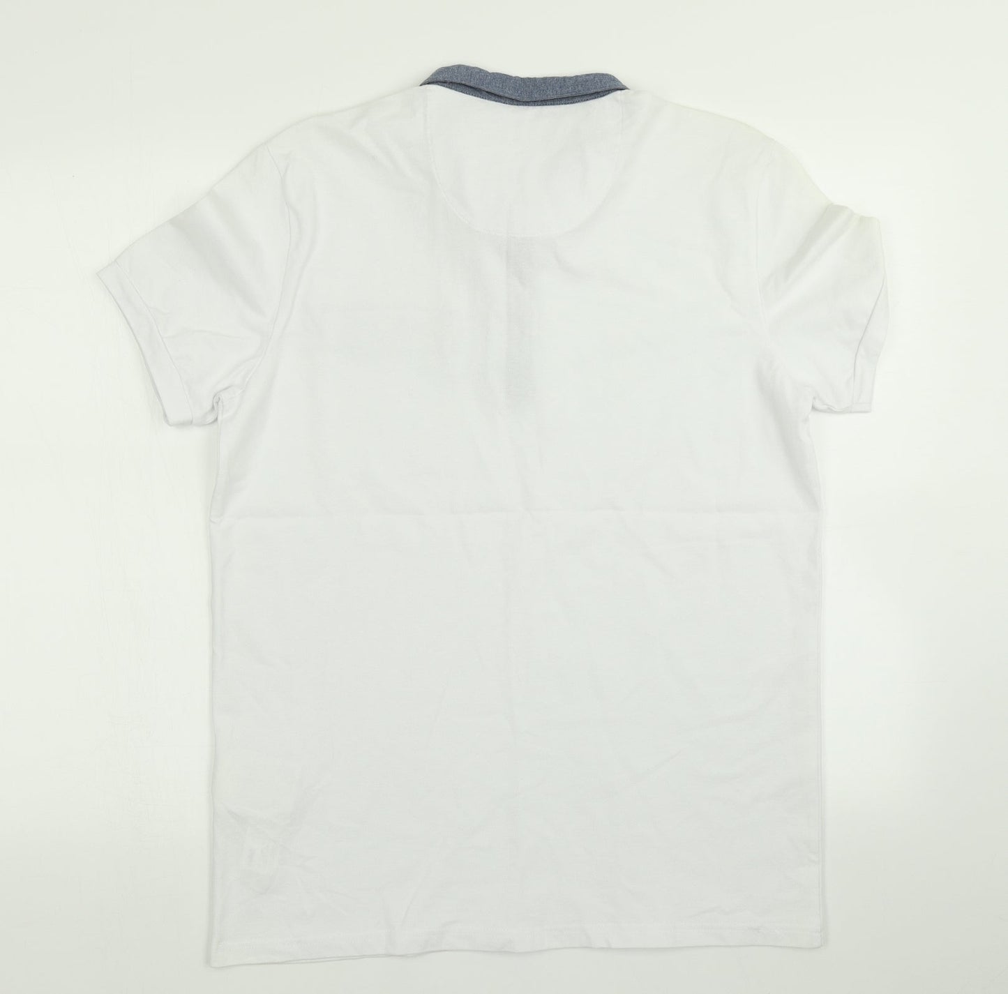 Celio Mens White    Polo Size L