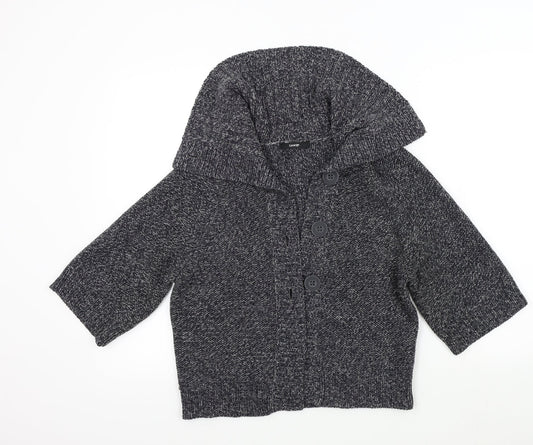 George Womens Grey   Cape Jumper Size 12