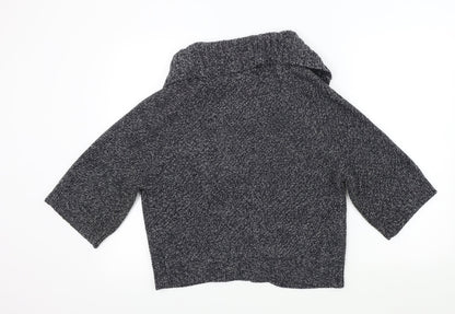 George Womens Grey   Cape Jumper Size 12