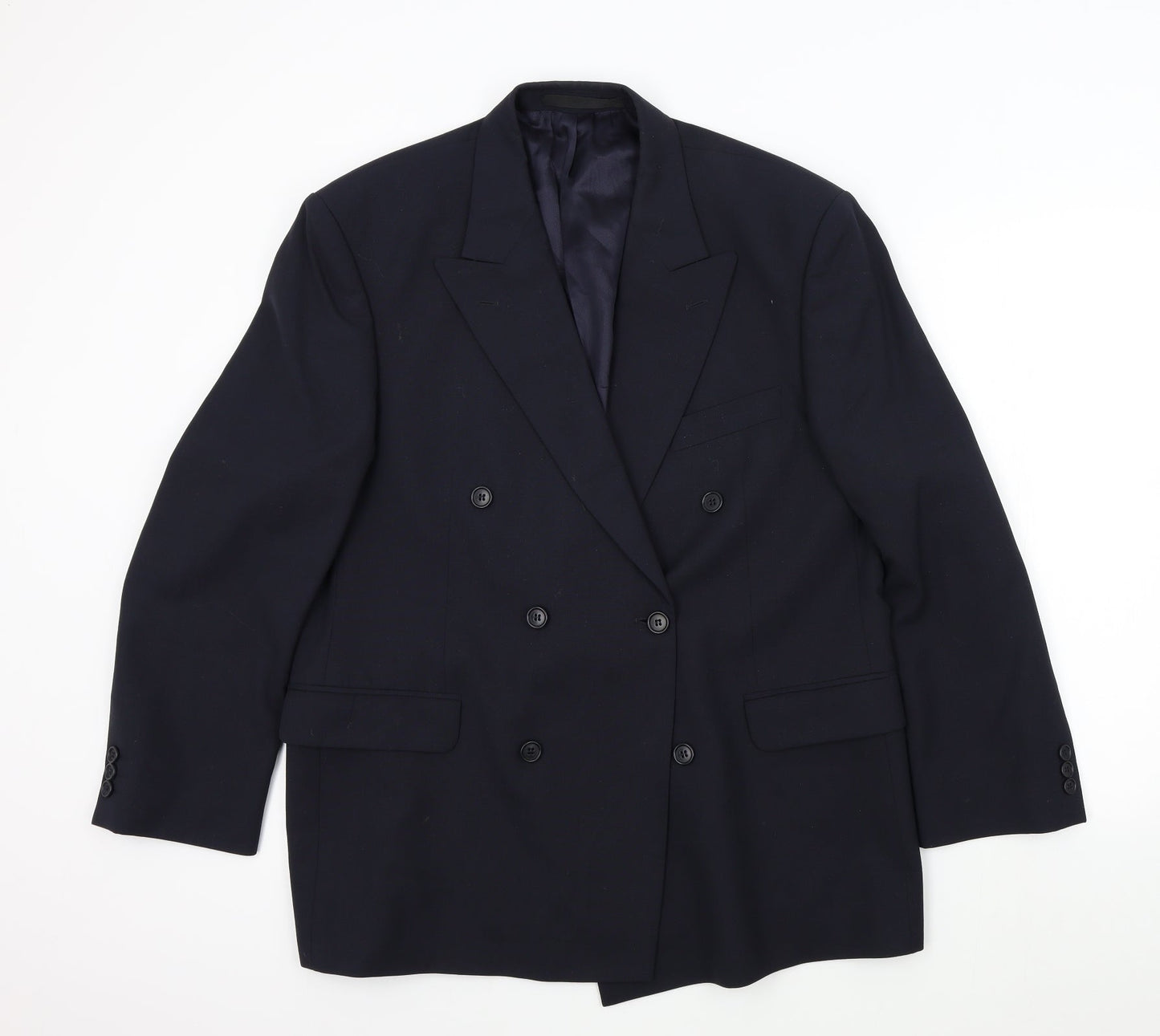 M&S Mens Blue   Jacket Blazer Size 42