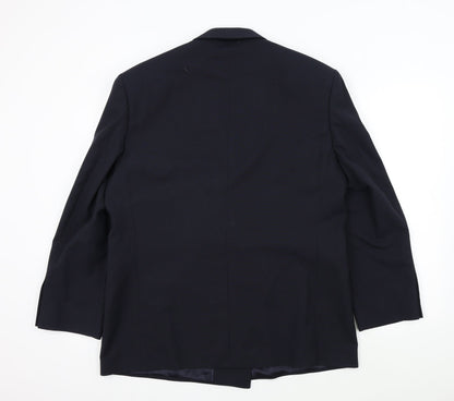 M&S Mens Blue   Jacket Blazer Size 42