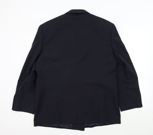 M&S Mens Blue   Jacket Blazer Size 42