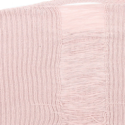 Womens UK Size L New Look Pink Pullover Jumper