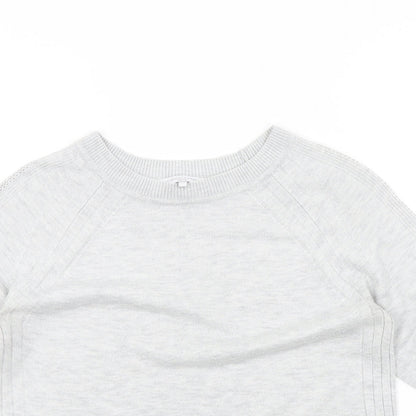 Womens UK Size 10 NEXT Grey Pullover Jumper