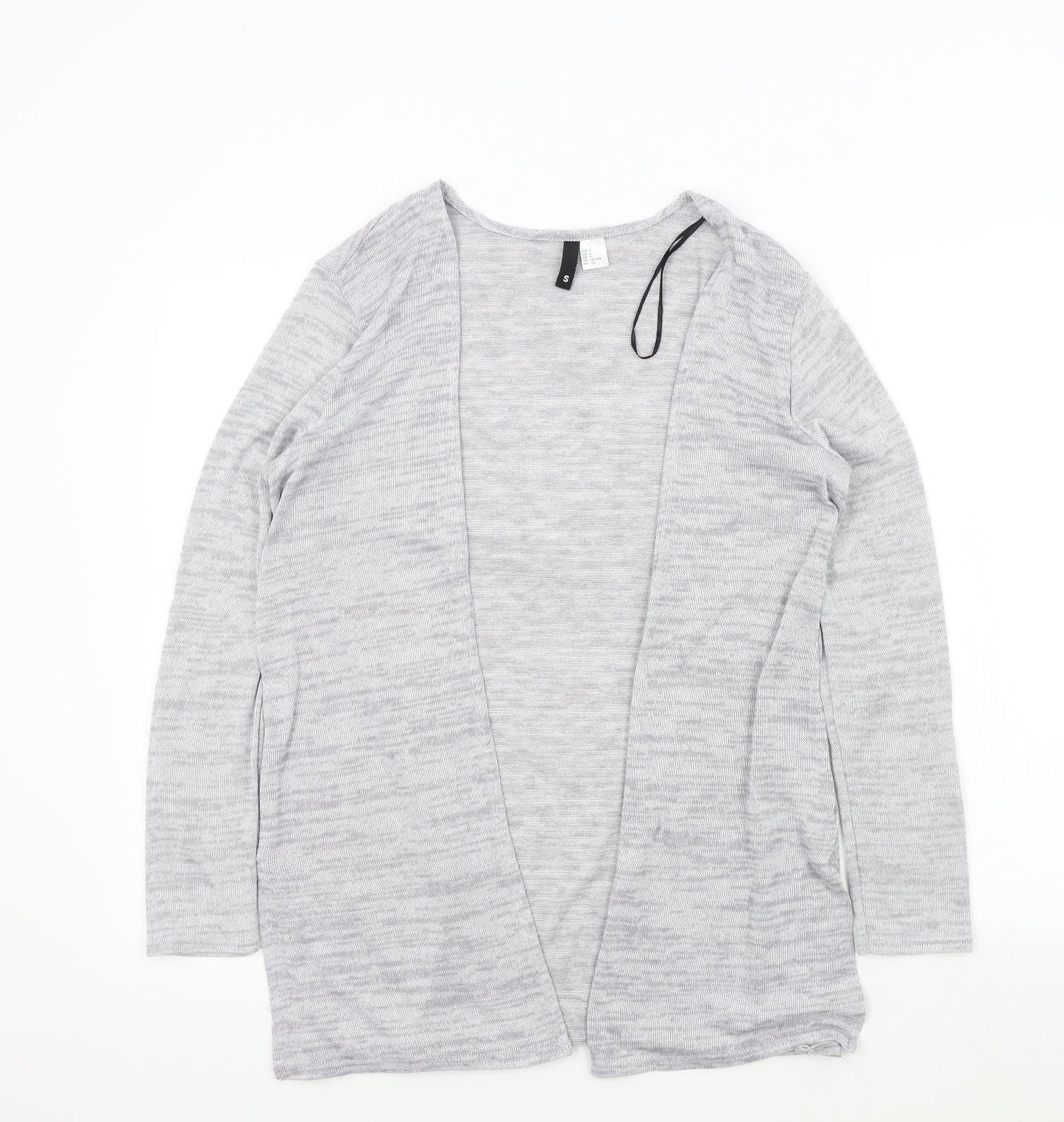 Womens UK Size S Preworn Grey Cardigan Jumper