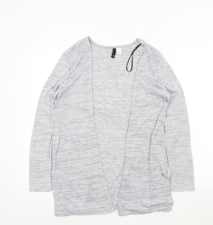 Womens UK Size S Preworn Grey Cardigan Jumper