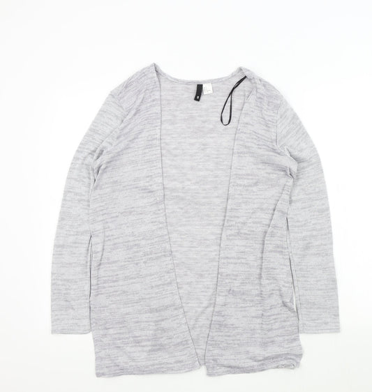Womens UK Size S Preworn Grey Cardigan Jumper