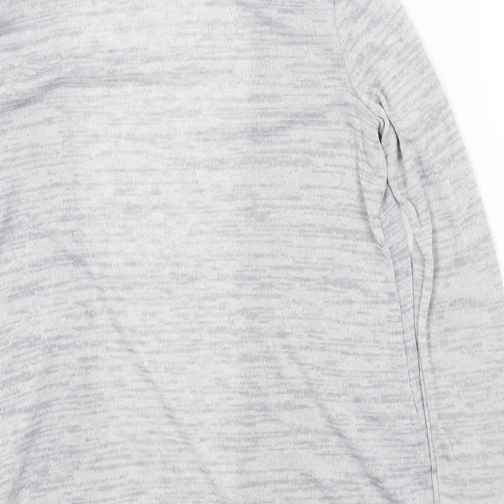Womens UK Size S Preworn Grey Cardigan Jumper