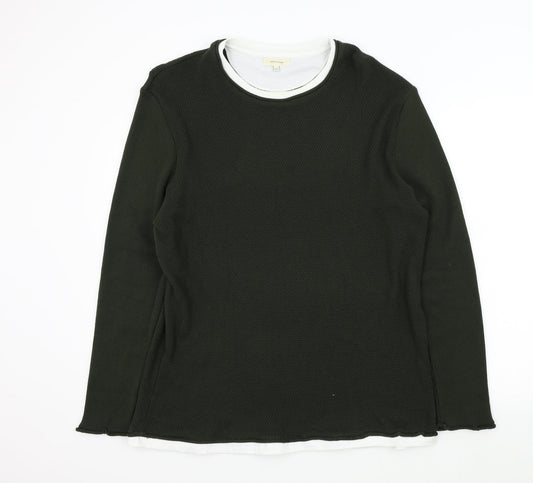 River Island Mens Green   Pullover Jumper Size 2XL