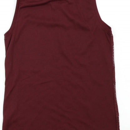 Dorothy Perkins Womens Red   Basic T-Shirt Size 12